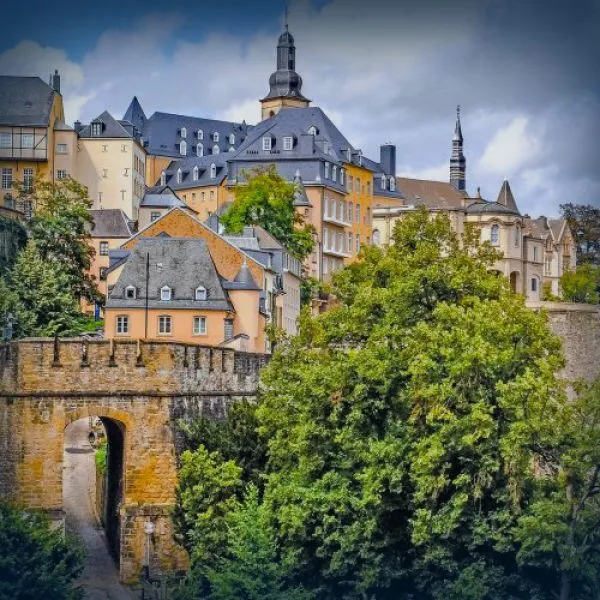 Luxury real estate in the Belair district, Luxembourg