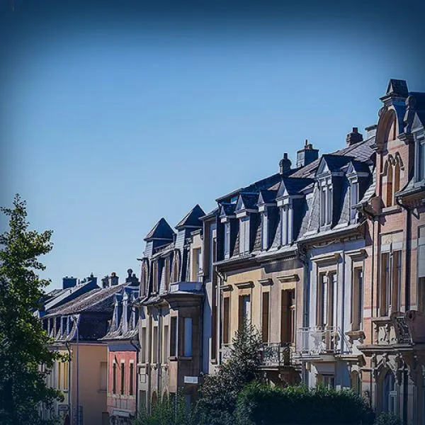 Luxury real estate in the Limpertsberg district, Luxembourg